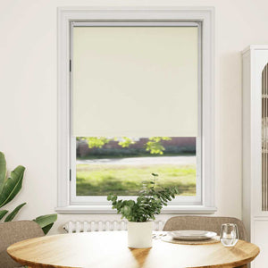 Vidaxl rolgordijn verduisterend 104,4 x 175 cm stofbreedte 100 cm gebroken wit