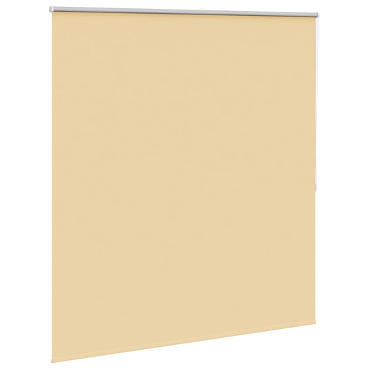 VidaXL Rolgordijn verduisterend 160 x 175 cm beige