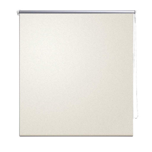 Vidaxl rolgordijn verduisterend 100 x 230 cm crême