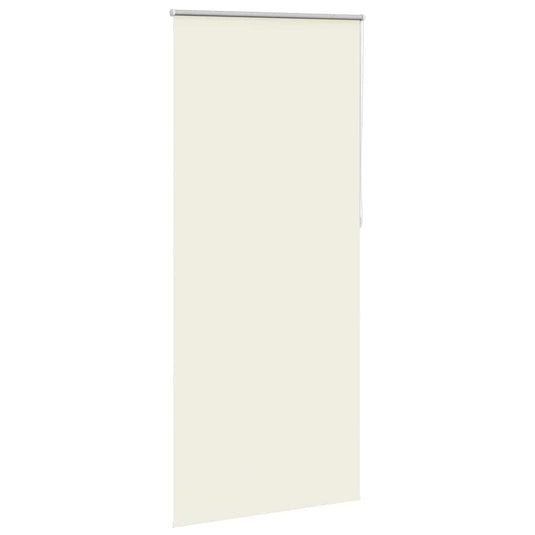 Vidaxl rolgordijn verduisterend 104,4 x 230 cm stofbreedte 100 cm gebroken wit