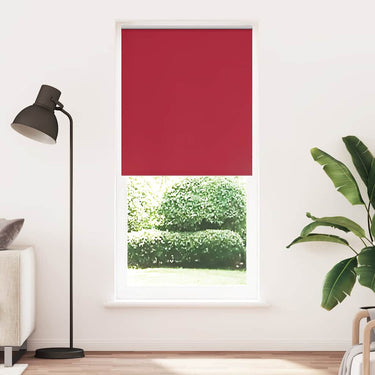 Vidaxl rolgordijn verduisterend 124,4 x 230 cm stofbreedte 120 cm rood