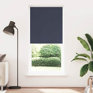 Vidaxl rolgordijn verduisterend 124,4 x 230 cm stofbreedte 120 cm marine
