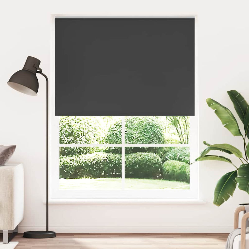 Afbeelding laden in galerijviewer, Vidaxl rolgordijn verduisterend 164,4 x 230 cm stofbreedte 160 cm zwart
