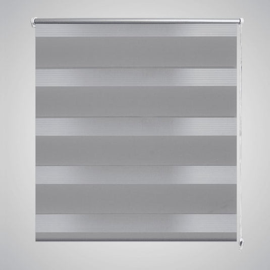 VidaXL Duo Rolgordijn 50x100cm Grijs