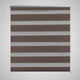 VidaXL Duo Rolgordijn 70x120cm Koffiebruin