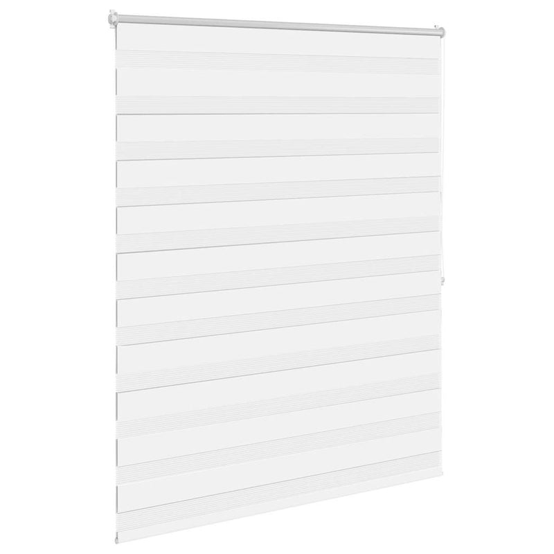 Load image into Gallery viewer, Vidaxl zebra rolgordijn 120,9 x 175 cm stofbreedte 116,7 cm wit
