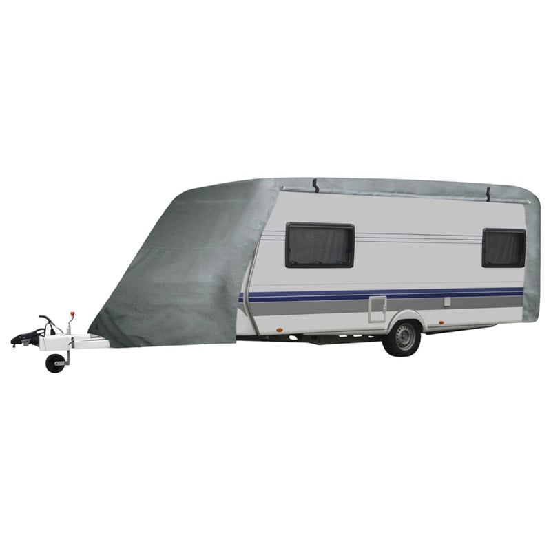 Load image into Gallery viewer, Vidaxl caravanhoes m grijs
