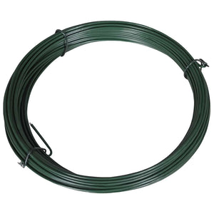 Vidaxl hekbinddraad 25 m 1,4 2 mm staal groen