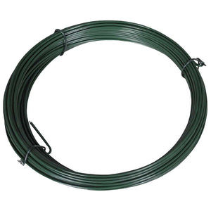 Vidaxl hekbinddraad 25 m 1,4 2 mm staal groen