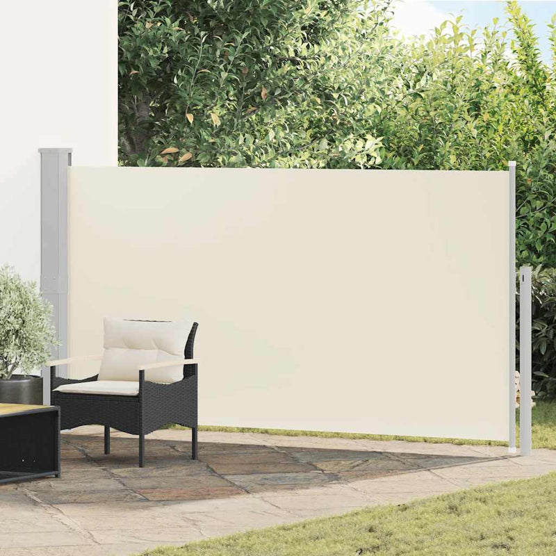 Load image into Gallery viewer, Vidaxl wind- zonnescherm uittrekbaar 160x300 cm crèmekleurig
