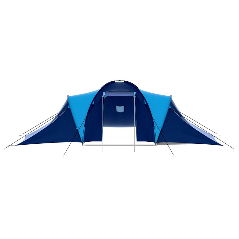 Afbeelding laden in galerijviewer, Vidaxl tent 9-persoons donkerblauw en blauw
