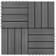 Vidaxl hkc tegels grijs 30x30 cm 1m² 11 st