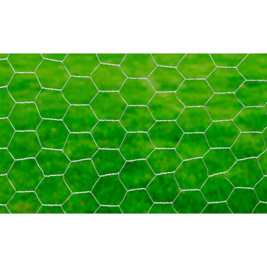 Vidaxl kippengaas 25x0,75 m gegalvaniseerd staal zilverkleurig