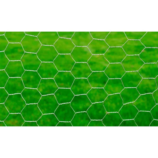 Vidaxl kippengaas 25x0,75 m gegalvaniseerd staal zilverkleurig