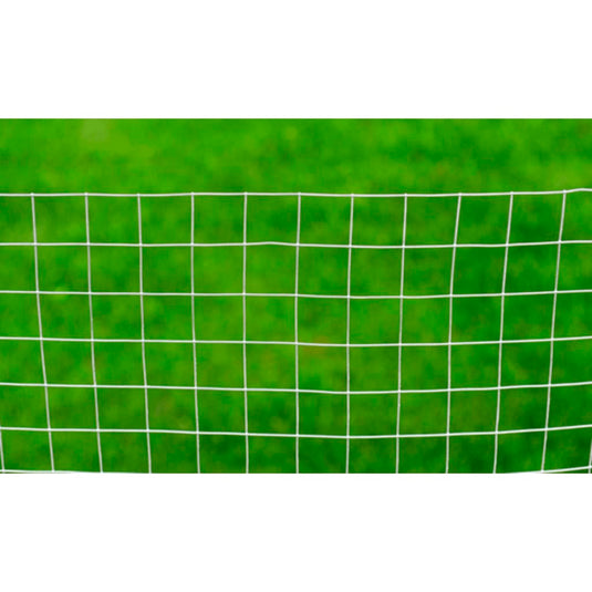 Vidaxl kippengaas 25x1 m gegalvaniseerd staal zilverkleurig