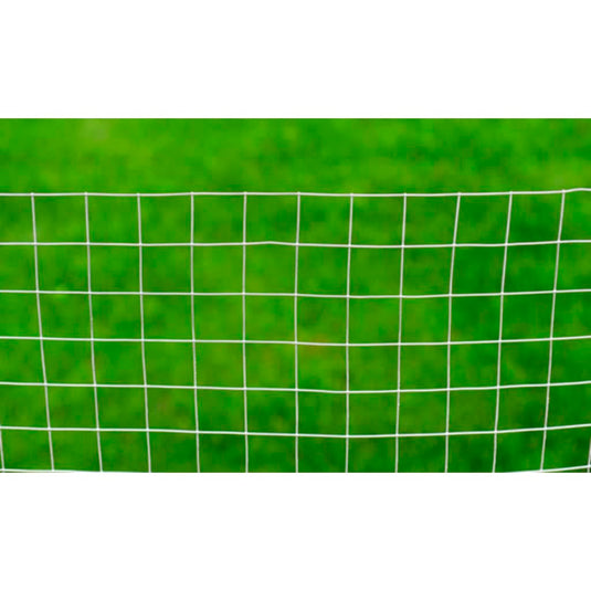 Vidaxl kippengaas 25x1 m gegalvaniseerd staal zilverkleurig