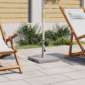 Vidaxl parasolvoet graniet 20 kg vierkant