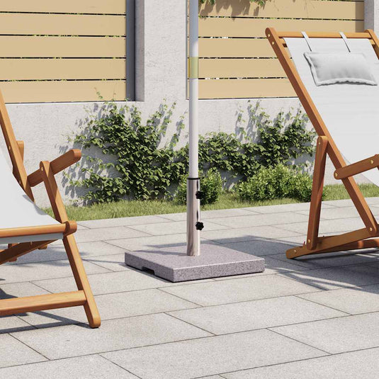 Vidaxl parasolvoet graniet 20 kg vierkant