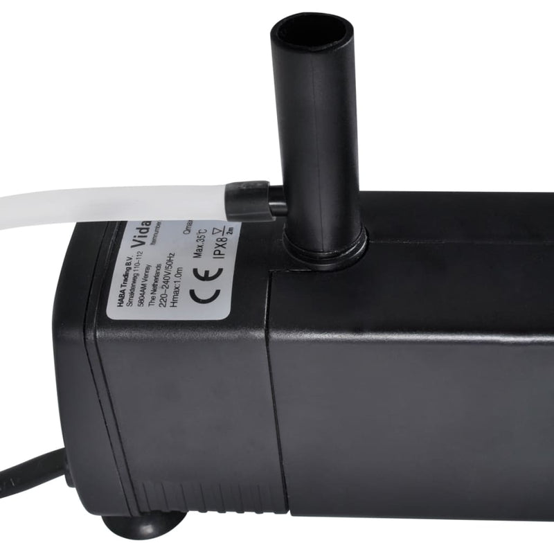 Laden Sie das Bild in Galerie -Viewer, Vidaxl aquariumfilterpomp met actief koolstof 600 l u
