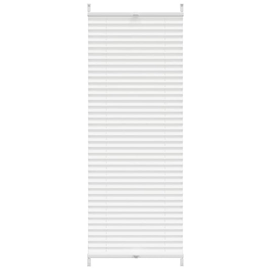 Vidaxl plisséjaloezie 40x125 cm wit