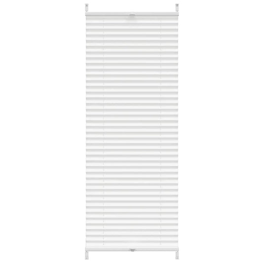 Vidaxl plisséjaloezie 50x150 cm wit