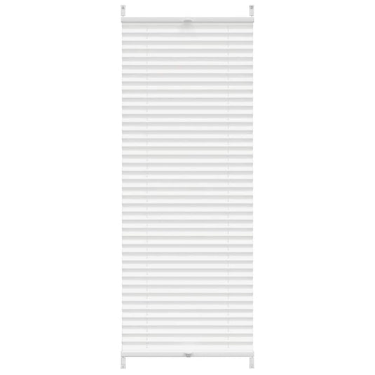 Vidaxl plisséjaloezie 60x150 cm wit