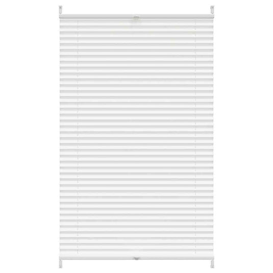 Vidaxl plisséjaloezie 70x150 cm wit