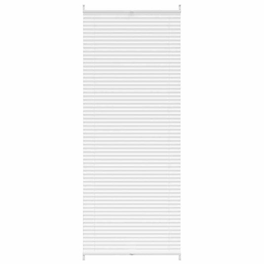 Vidaxl plisséjaloezie 70x200 cm wit