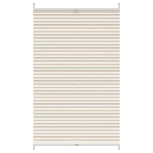 Vidaxl plissé rolgordijn 80x150cm creme