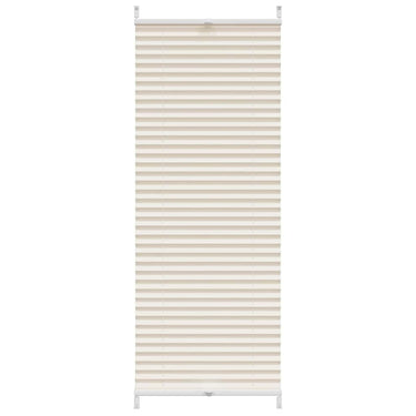 Vidaxl plisséjaloezie 40x150cm crème