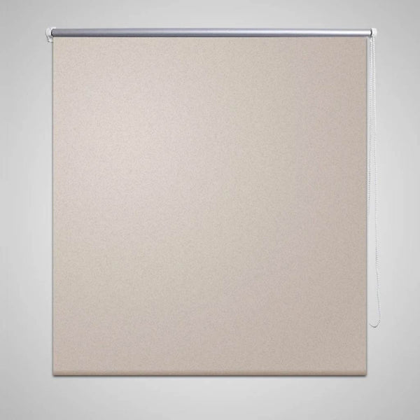 Vidaxl rolgordijn verduisterend 40 x 100 cm beige