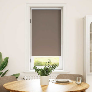 Vidaxl rolgordijn verduisterend 44,4 x 100 cm stofbreedte 40 cm koffiebruin