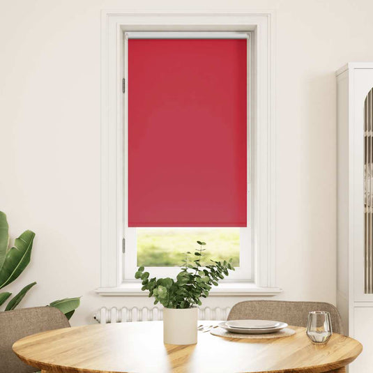 Vidaxl rolgordijn verduisterend 40 x 100 cm rood