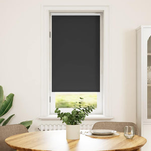 Vidaxl rolgordijn verduisterend 44,4 x 100 cm stofbreedte 40 cm zwart