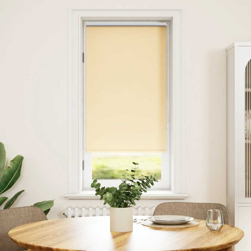 Load image into Gallery viewer, Vidaxl rolgordijn verduisterend 64,4 x 120 cm stofbreedte 60 cm beige
