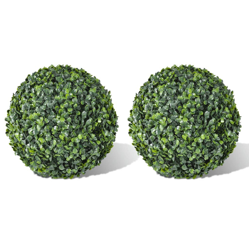 Load image into Gallery viewer, Vidaxl kunstplanten buxusbol 2 st 35 cm
