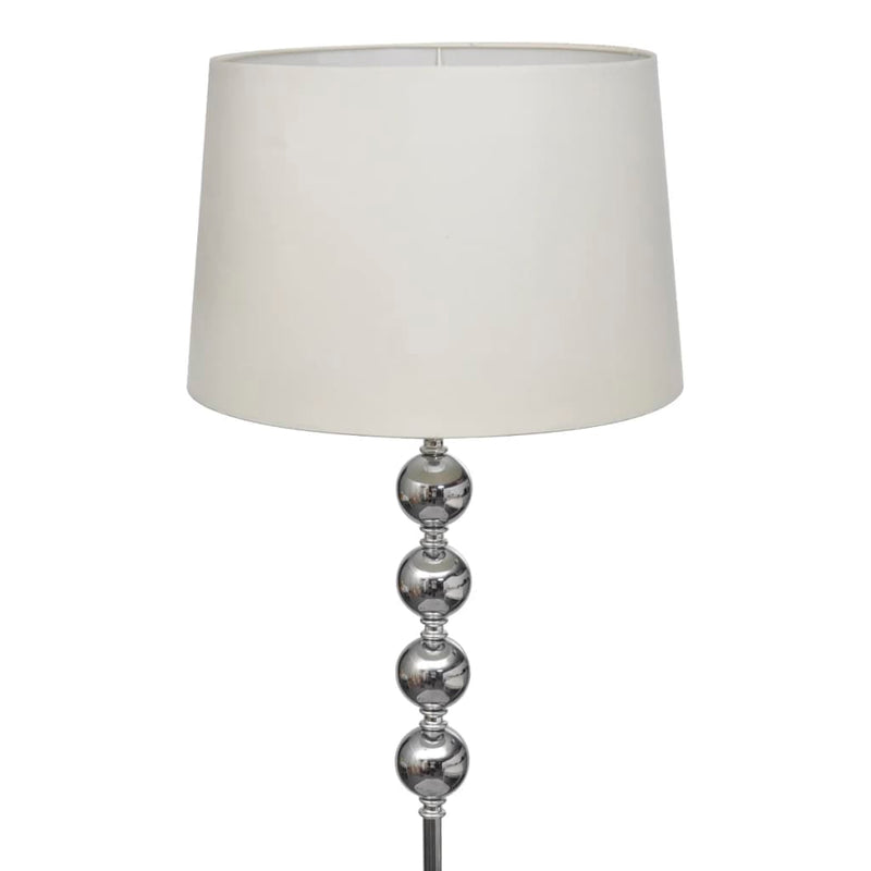 Load image into Gallery viewer, Vidaxl vloerlamp met hoog standaard en 4 ballen wit
