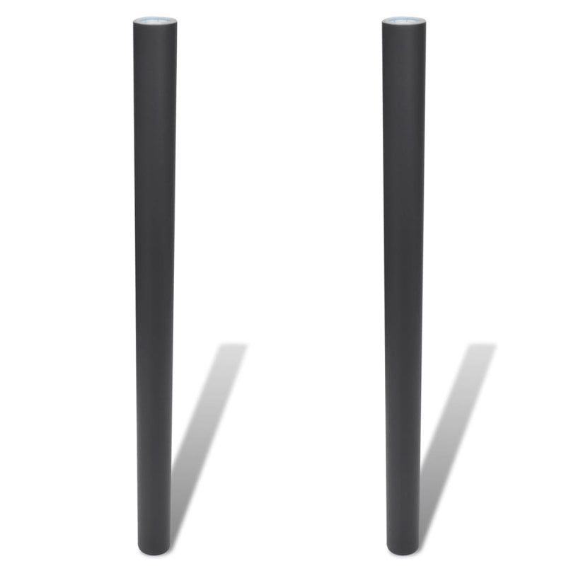 Load image into Gallery viewer, Vidaxl muursticker krijtbord 2 rollen met krijtjes 0,45x2 m
