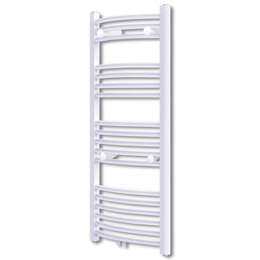 Vidaxl radiator handdoekenrek curve 600x1160 mm