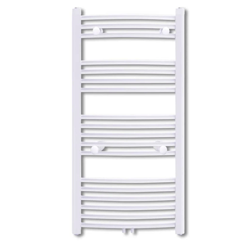 Load image into Gallery viewer, Vidaxl radiator handdoekenrek curve 600x1160 mm
