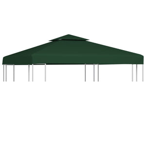 Vidaxl vervangend tentdoek prieel 310 g m² 3x3 m groen