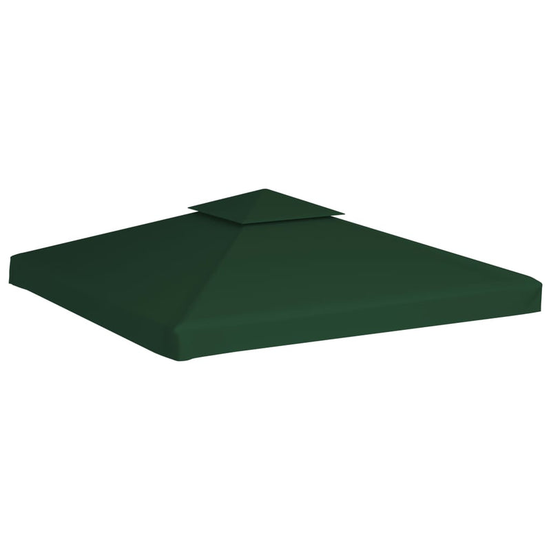 Load image into Gallery viewer, Vidaxl vervangend tentdoek prieel 310 g m² 3x3 m groen
