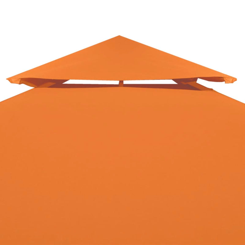 Afbeelding laden in galerijviewer, Vidaxl vervangend tentdoek prieel 310 g m² 3x3 m oranje
