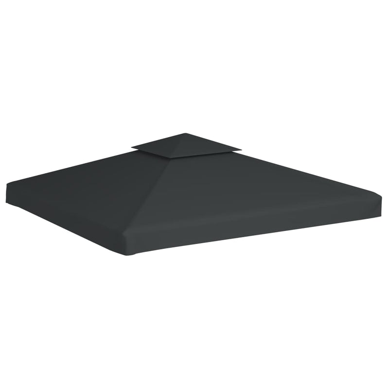 Load image into Gallery viewer, Vidaxl vervangend tentdoek prieel 310 g m² 3x3 m donkergrijs
