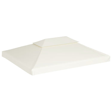 Vidaxl vervangend tentdoek prieel 310 g m² 3x4 m crèmewit