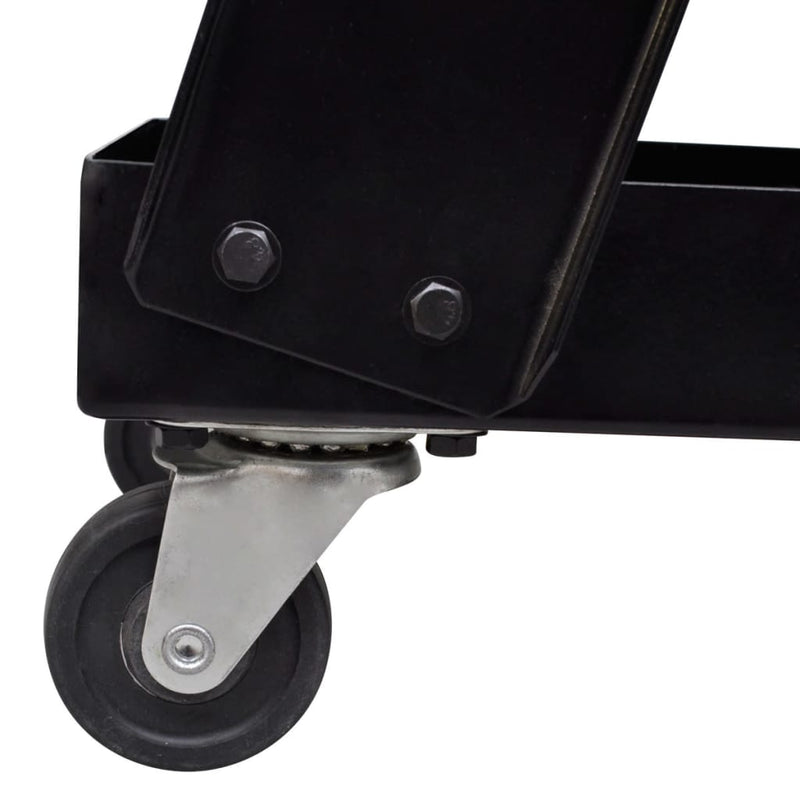 Load image into Gallery viewer, Vidaxl lasgereedschap wagen 3 planken zwart
