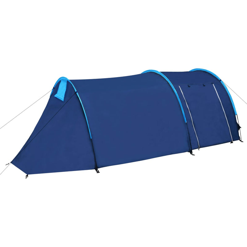 Load image into Gallery viewer, Vidaxl tent 4-persoons marineblauw en lichtblauw
