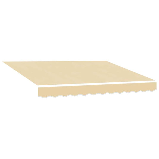 Vidaxl vervangingsdoek voor luifel 300x250 cm polyester crèmekleurig