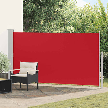Vidaxl wind- zonnescherm uittrekbaar 160x300 cm rood