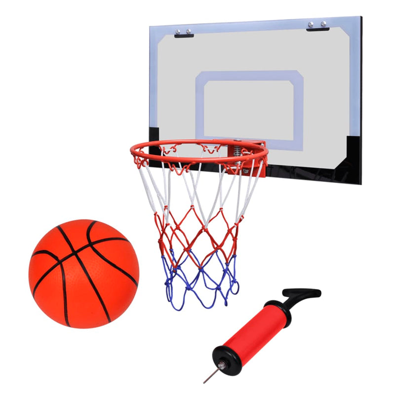 Load image into Gallery viewer, Vidaxl mini-basketbalset met bal en pomp
